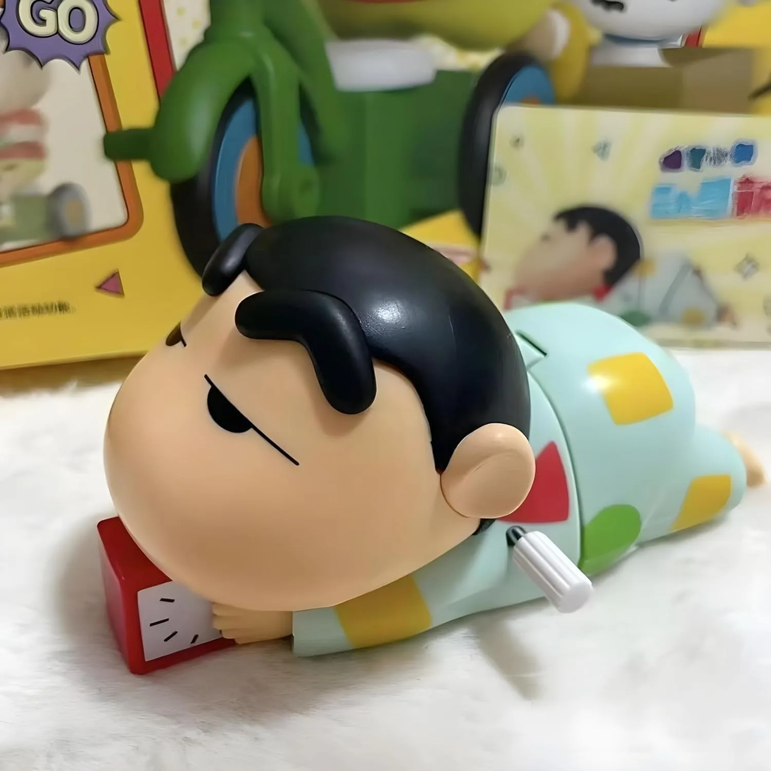 Cute Baby Shinchan Crawling Figure