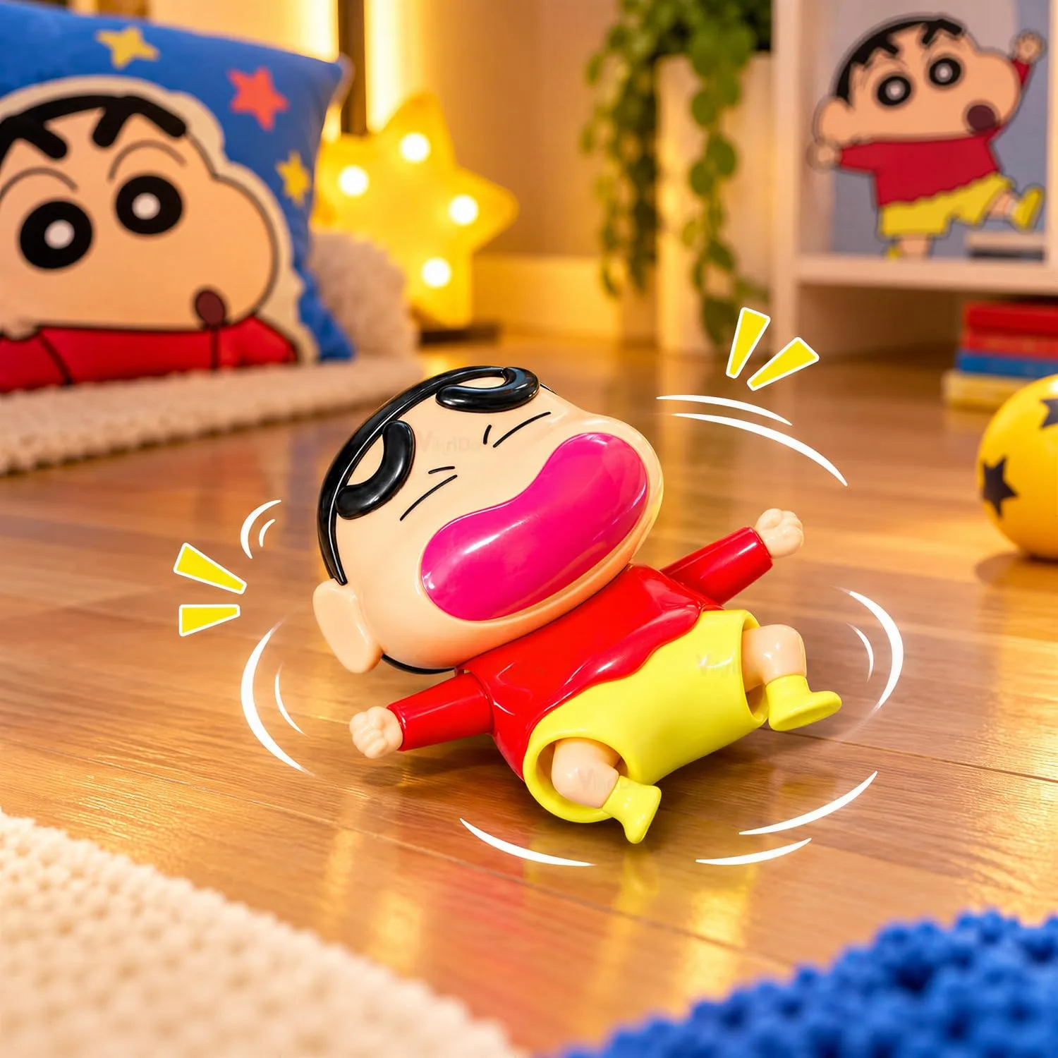 Crying & Sleeping Poseable Figure Toy